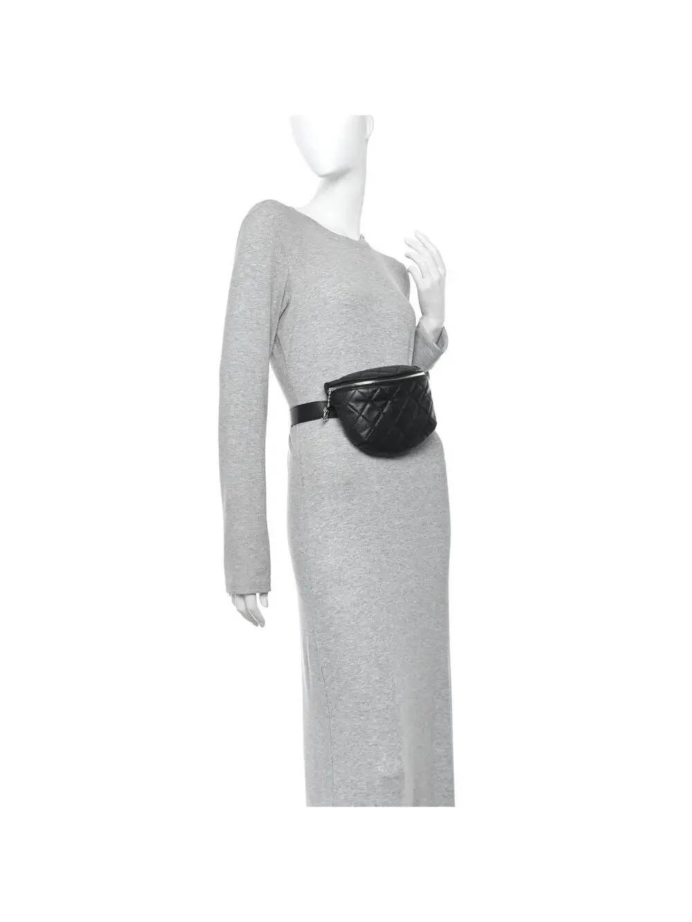 Chanel Grained Calfskin Quilted Waist #281266C16B